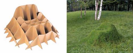 grass armchair