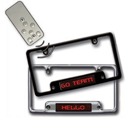 License Plate Flash Frame (Image courtesy Perpetual Kid)