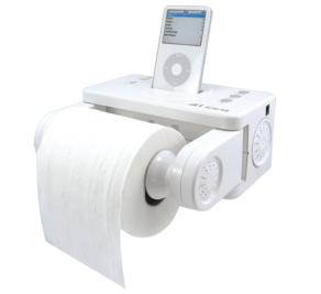 iCarta iPod Toilet Paper Holder