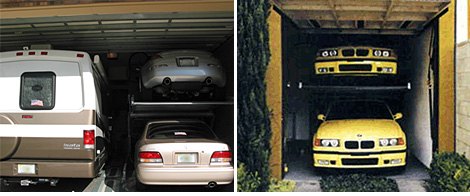 Harding Steel Residential Car Lifts (Images courtesy Harding Steel Inc.)