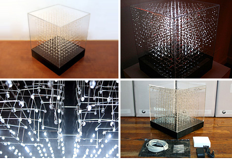 3D Display Cube (Images courtesy James Clar &amp; Associates)