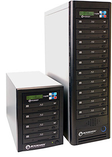 Microboards Blu-Ray Duplicator Tower (Image courtesy Microboards Technology LLC)