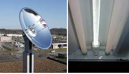 Sunlight Direct Hybrid Solar Lighting (Images courtesy APPA)