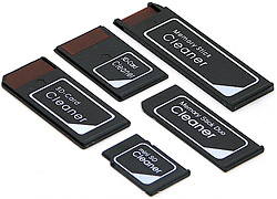 EverGreen Memory Card Reader Cleaners (Image courtesy Akihabara News)