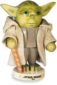 Steinbach Star Wars Yoda Nutcracker (Image courtesy Hammacher Schlemmer)