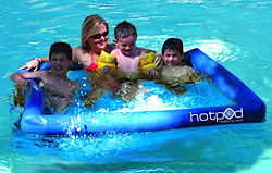 Hot Pod Floating Spa (Image courtesy Montgomery Ward)