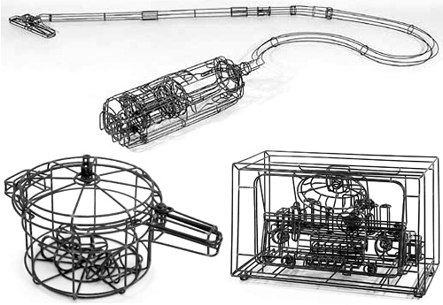 Thomas Raschke Wire Frames (Images courtesy Thomas Raschke)