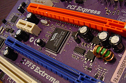 PCI Express Slots (Image courtesy PlanetAMD64.com)