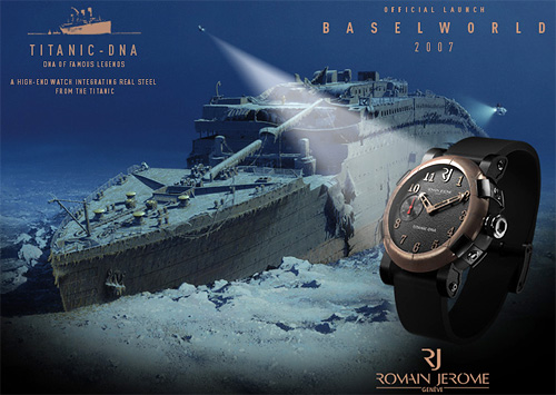 Romain Jerome Titanic DNA Watch (Image courtesy Romain Jerome)