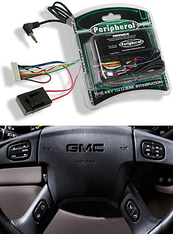 PESWIAKJC Steering Wheel Control Interface (Images courtesy GMC and AAMP)