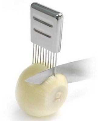 stainless steel onion holder