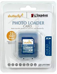 Kingston Photo Loader SD Card (Image courtesy DigiTimes)