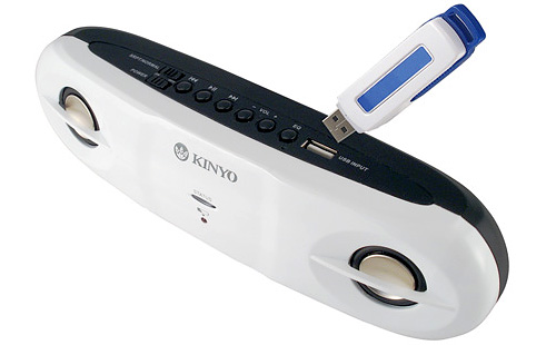 Kinyo 2.0 Portable USB Flash Player (Image courtesy Kinyo)