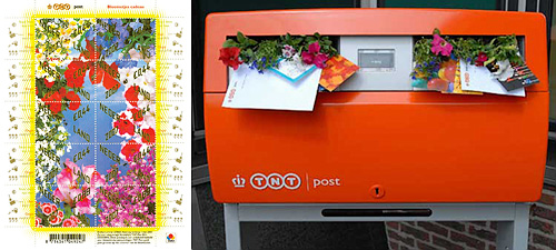 TNT Post Seed Stamps (Images courtesy TNT Post)