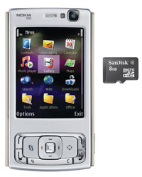 SanDisk 8GB microSDHC Card (Image via SanDisk)