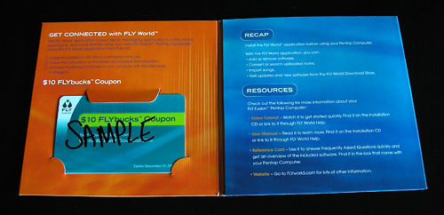 LeapFrog FLY Fusion Pentop Computer (Image property of OhGizmo!)