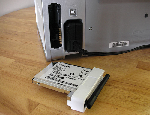 Lexmark X4550 All-In-One Wireless Printer (Image property of OhGizmo!)