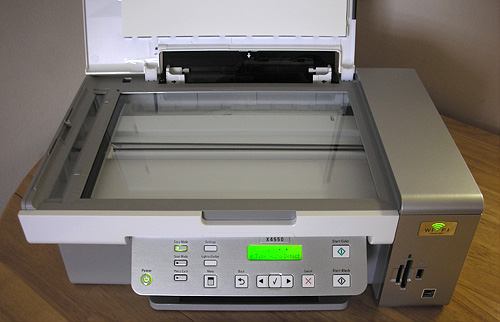 Lexmark X4550 All-In-One Wireless Printer (Image property of OhGizmo!)