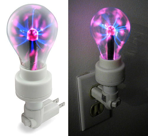 Plasma Bulb Night Light (Image courtesy ThinkGeek)