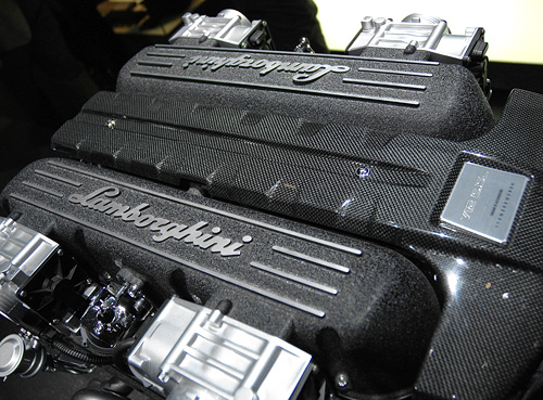 Lamborghini Engine (Image property of OhGizmo!)
