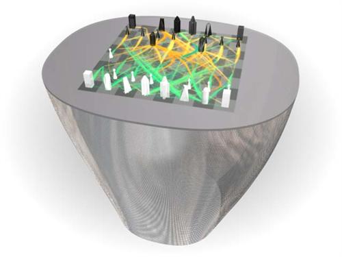 Thinking Machine Chess Table | OhGizmo!