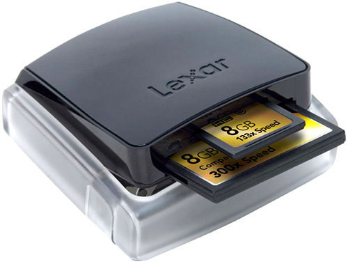 Lexar Professional UDMA Dual-Slot USB Reader (Image courtesy Lexar)