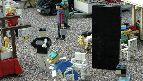 Kenn Munk's LEGO Sentinel (Image courtesy Kenn Munk)