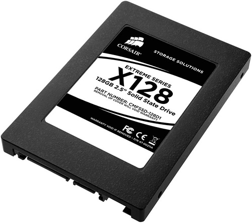 Corsair X128 SSD (Image courtesy Corsair)