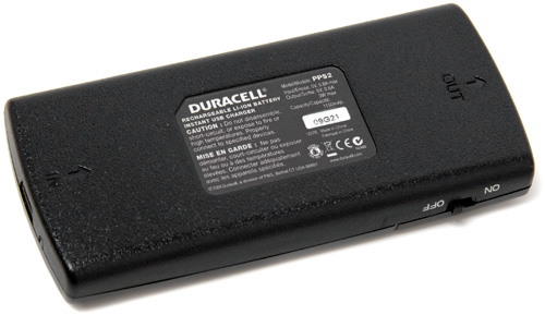 Duracell Instant USB Charger (Image property of OhGizmo!)