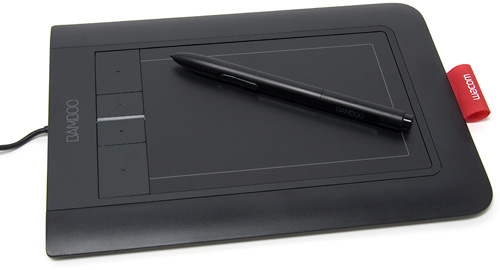 Wacom Bamboo Pen & Touch Tablet (Image property of OhGizmo!)