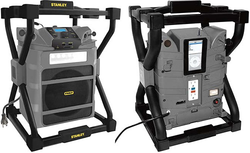Stanley Jobsite Radio And iPod Dock (Images courtesy Northern Tool + Equipment)