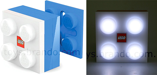 LEGO 2x2 Brick LED Light (Images courtesy Brando)