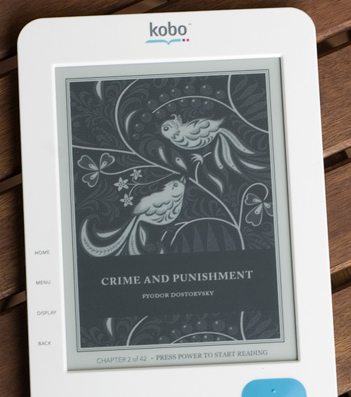 Kobo eReader (Image property OhGizmo!)