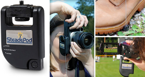 SteadePod Camera Stabilizer (Images courtesy West Coast Corp.)