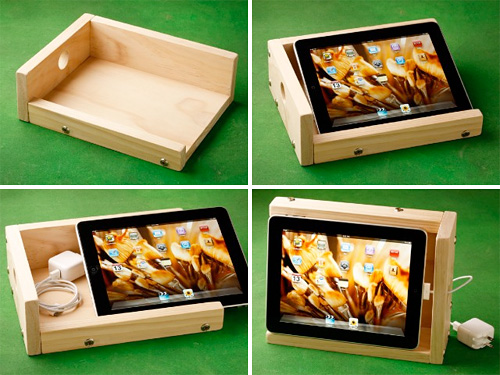 iBox Sound Enhancing iPad Stand (Images courtesy Etsy)