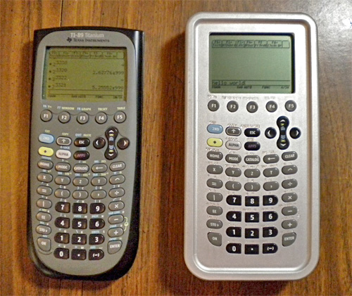 Aluminum TI-89 Graphing Calculator (Image courtesy Hack a Day)