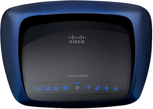 Cisco Linksys E3000 (Image courtesy Cisco)