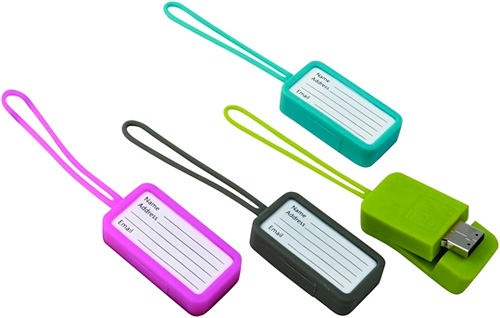 Luggage Tag USB Flash Drive (Image courtesy Neatoshop)