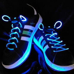 LED Light Up Shoelaces (Image courtesy Lite Bright Raves)