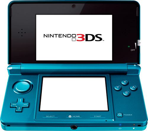 Nintendo 3DS (Image courtesy Nintendo)