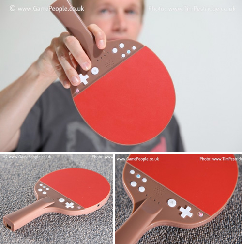 Wii Table Tennis Paddle (Images courtesy Game People)