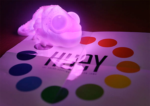 Huey Chameleon Lamp (Image courtesy ThinkGeek)
