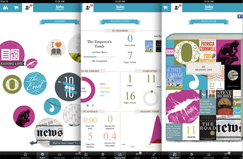 Kobo Reading Life (Images courtesy Kobo)