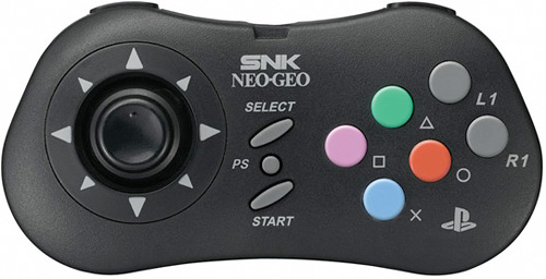 SNK NEOGEO Gamepad For PS3 (Image courtesy SNK)