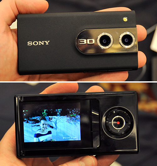 Sony Bloggie 3D (Images property OhGizmo!)