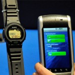 Casio's Bluetooth Low Energy (BLE) Prototype Watch (Image property OhGizmo!)