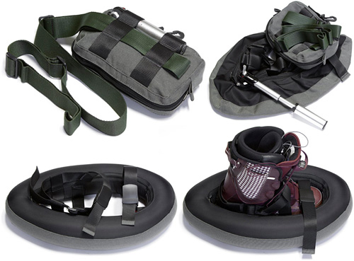 Small Foot Inflatable Snow Shoes (Images courtesy AnyExit)