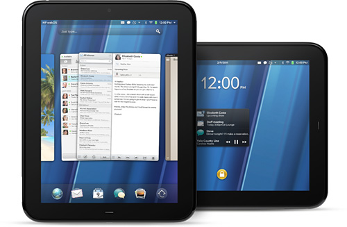 HP's TouchPad Tablet (Image courtesy HP)