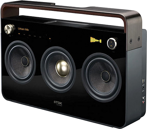 TDK 3 Speaker Boombox (Image courtesy Uncrate)