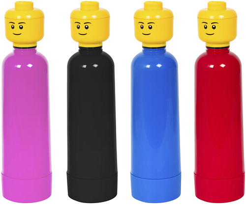 LEGO Water Bottles (Image courtesy Firebox)